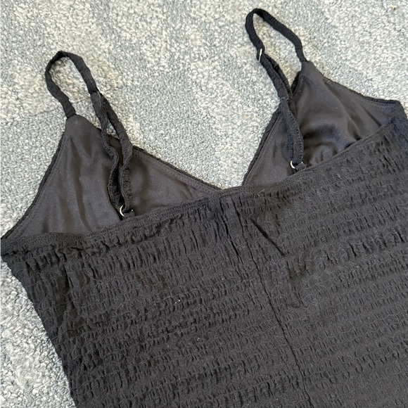 Forever 21 Black midi dress with adjustable spaghetti straps - Size M - NEW - Picture 3 of 6